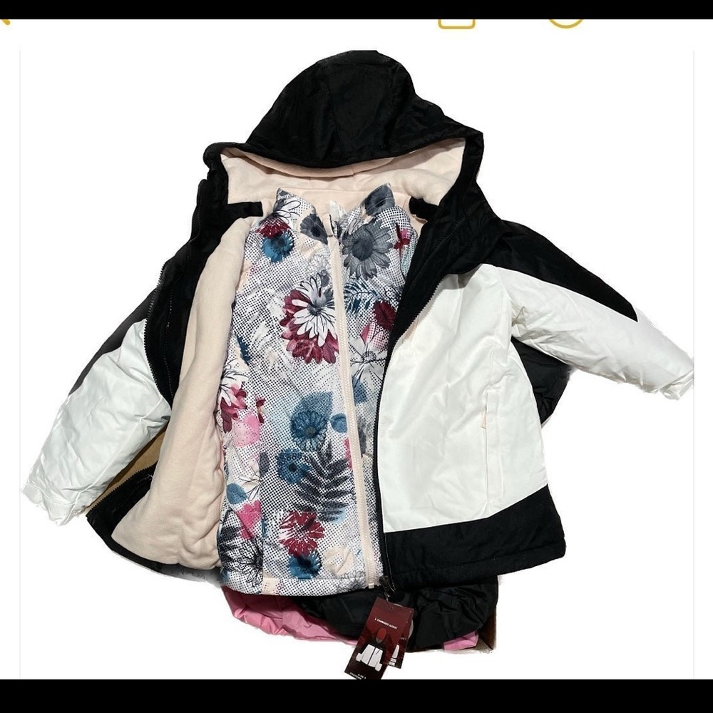 Size 6-6x Swiss Tech Girls 3-in-1 Systems Winter